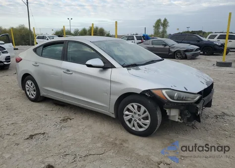 2017 Hyundai Elantra Se из США, поврежденный, VIN 5NPD74LF4HH126977